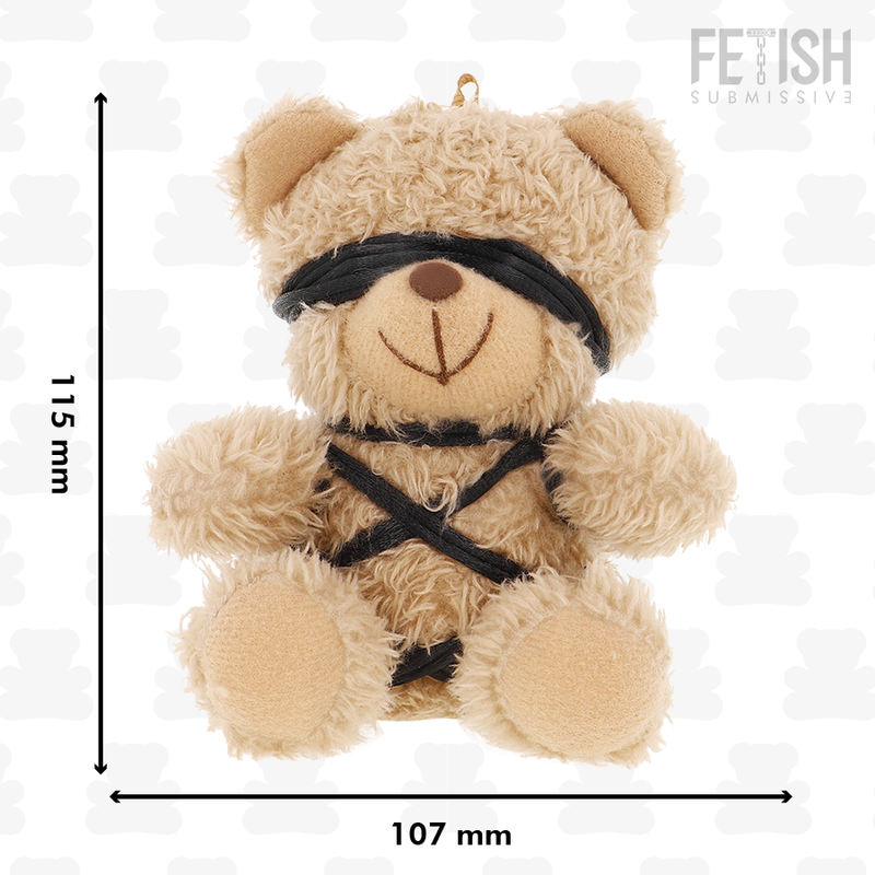 Ours en peluche BDSM Winnie Fetish Submissive modèle 6, vue 5