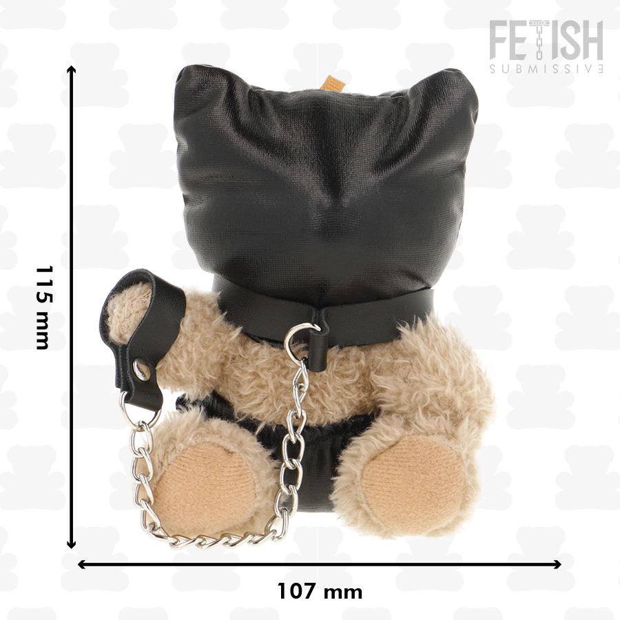 Ours en peluche BDSM Momo Fetish Submissive modèle 8, vue 4