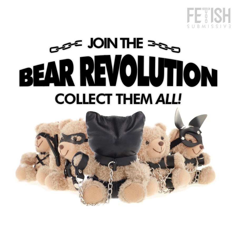 Ours en peluche BDSM Momo Fetish Submissive modèle 8, vue 7