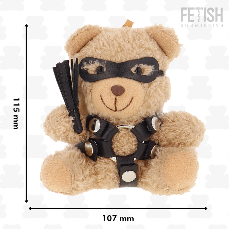 Ours en peluche BDSM Ted Fetish Submissive modèle 2, vue 4