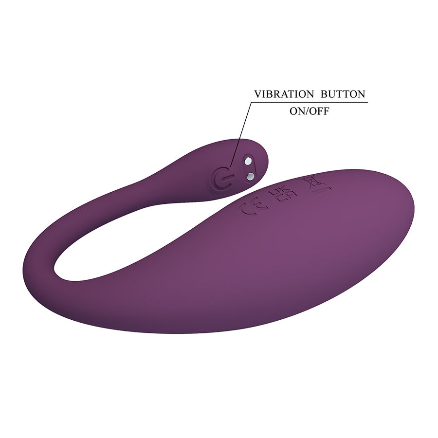 Vibromasseur invisible Pretty Love Dora avec application gratuite, vue 6
