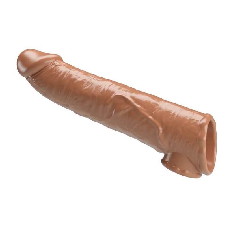 Manchon dextension de pénis ajustable Pretty Love 26 cm naturel, vue 6 sur 9