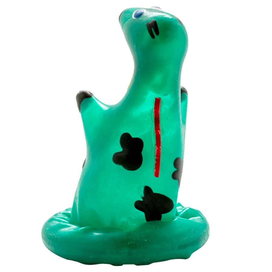 Préservatifs fantaisie peints à la main monstre du Loch Ness, vue 3 sur 4