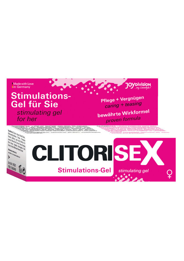 crème stimulante clitoridienne Clitorisex Joydivision Eropharm 40 ml, vue 2 sur 2