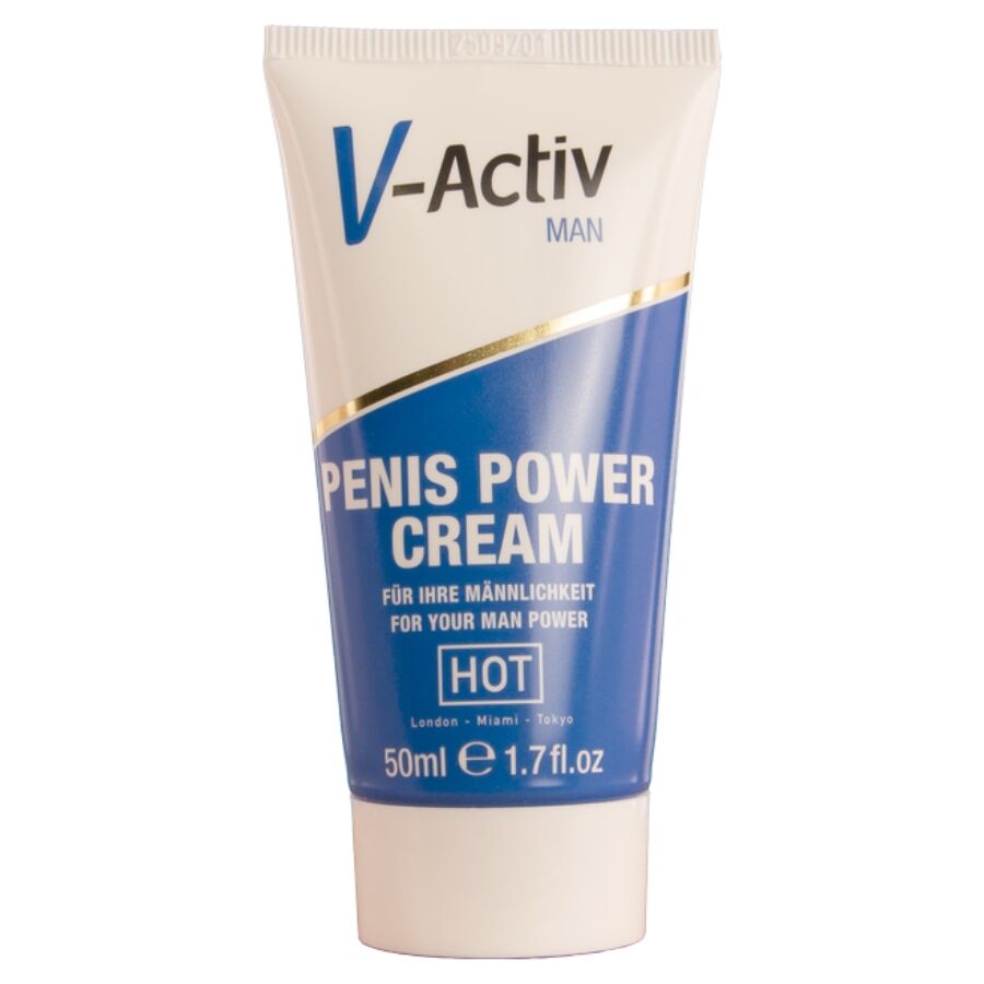 crème stimulante pour pénis Hot V-Activ 50 ml, vue 2 sur 7