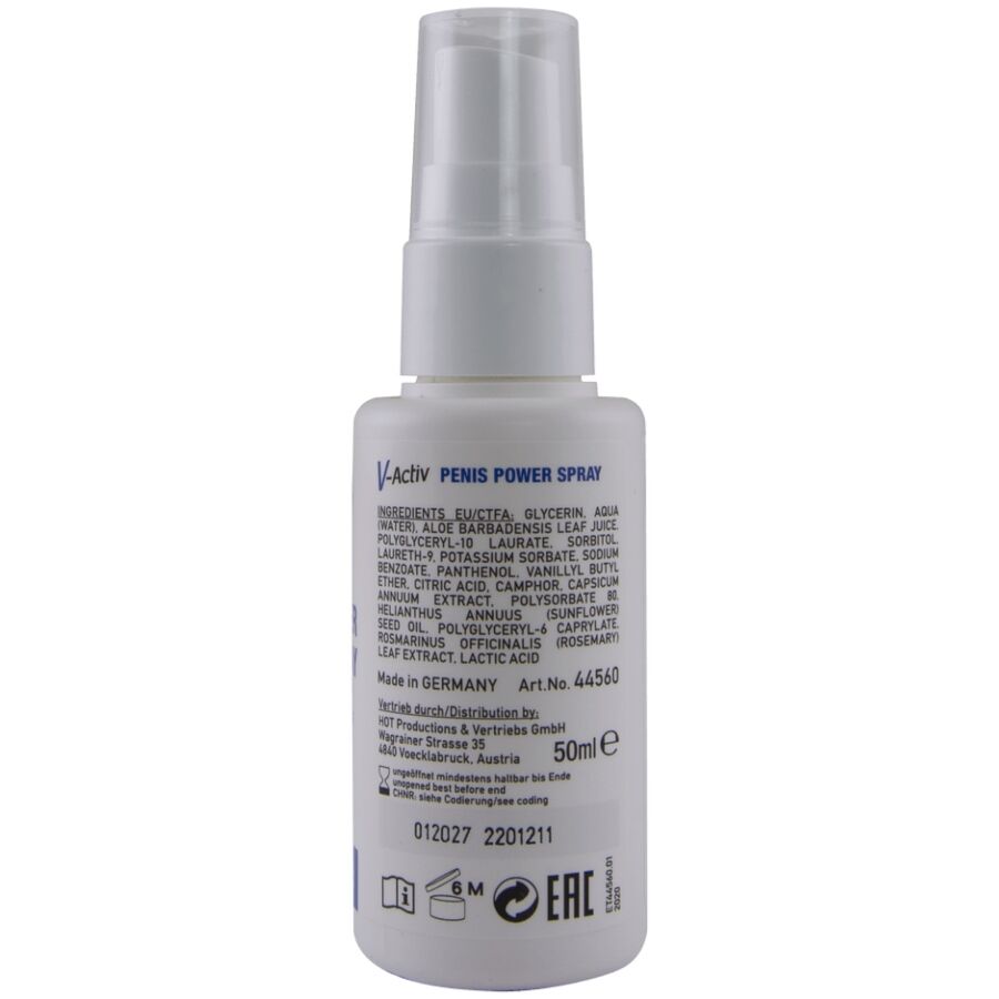 spray stimulant pour pénis Hot V-Activ 50 ml, vue 2 sur 7