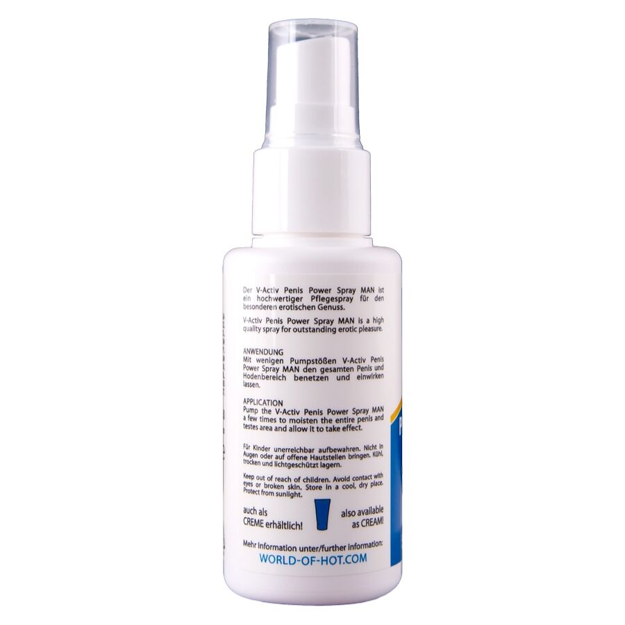 spray stimulant pour pénis Hot V-Activ 50 ml, vue 3 sur 7