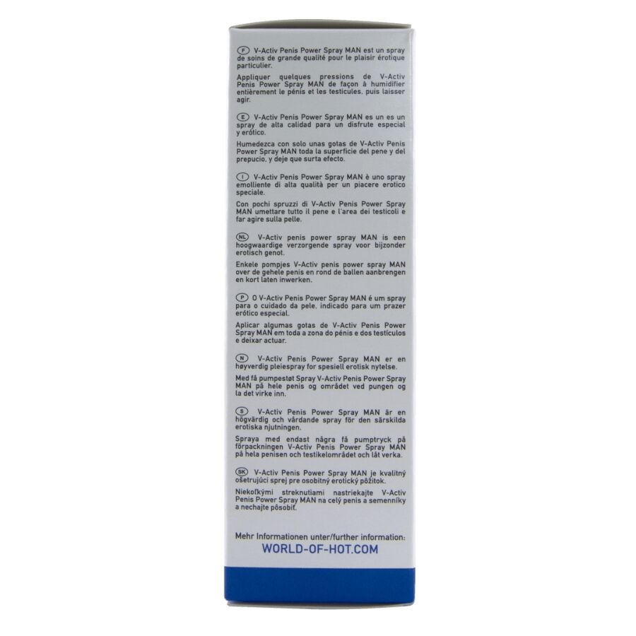spray stimulant pour pénis Hot V-Activ 50 ml, vue 6 sur 7