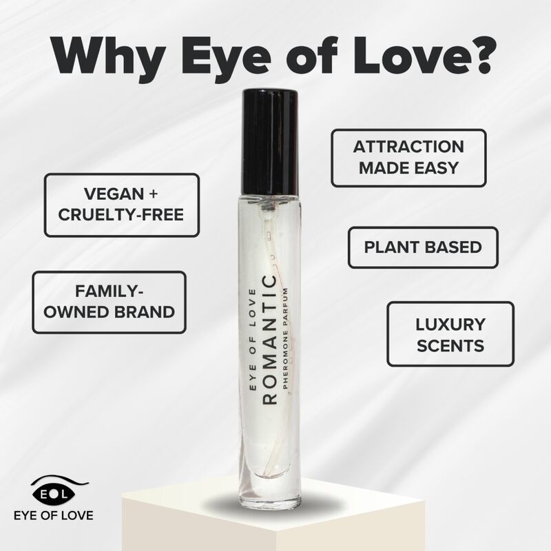 parfum aux phéromones pour attirer les femmes Eye of Love Romantic 10 ml, vue 5 sur 10