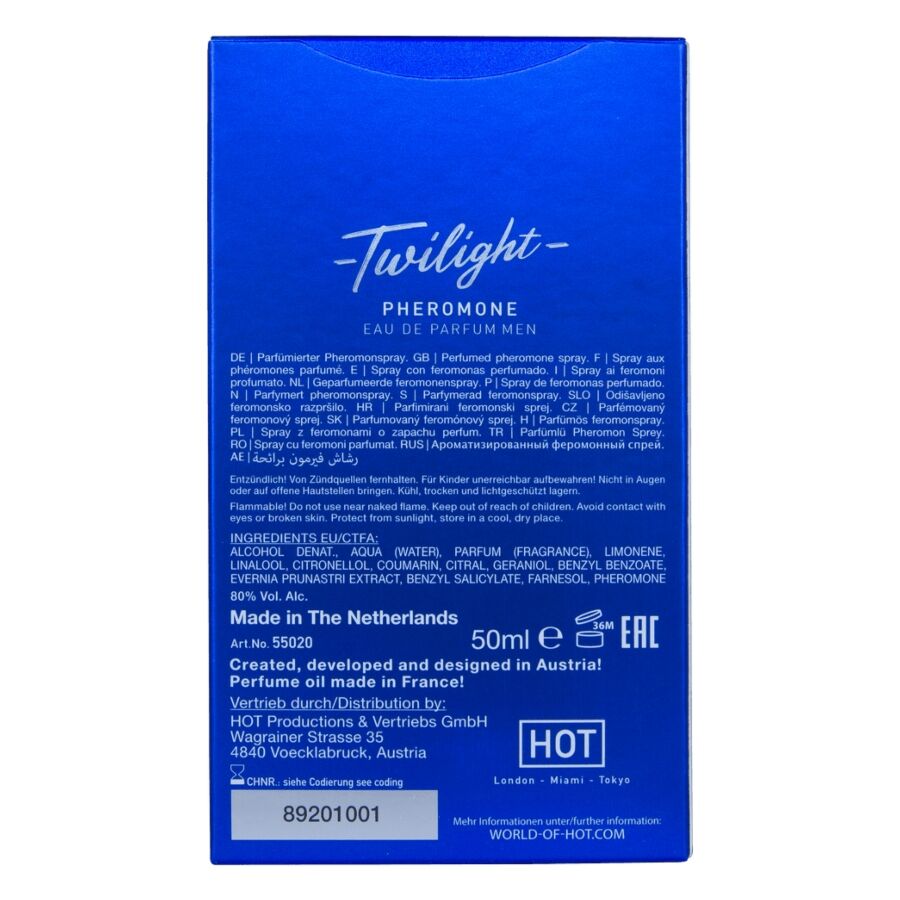 parfum aux phéromones pour homme Hot Twilight 50 ml, vue 4 sur 4