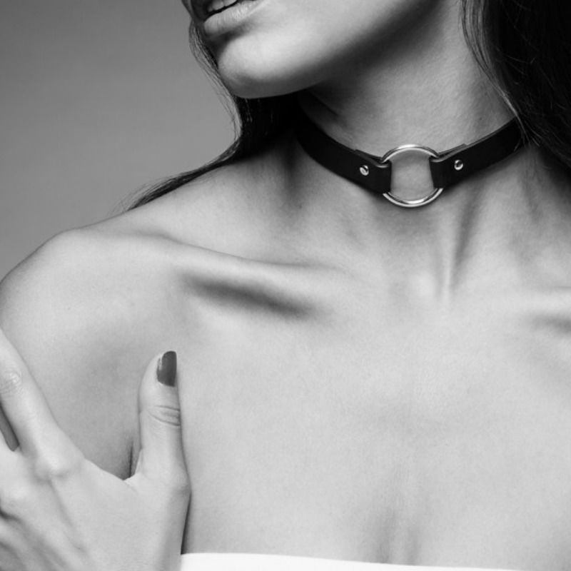 collier ras de cou noir Maze Bijoux Indiscrets 2