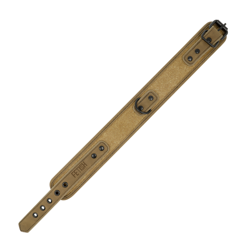 collier de soumission chaîne doublée néoprène Fetish Submissive Origin 7
