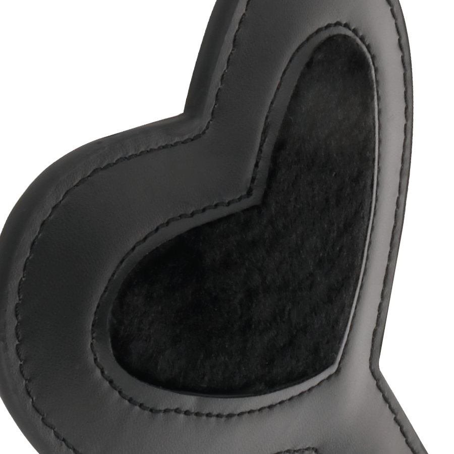 pagaie fétiche en velours noir Darkness 3