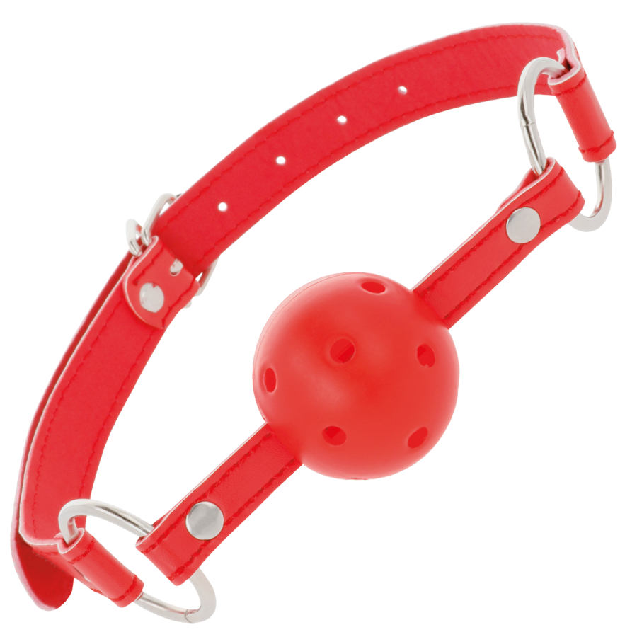 bâillon boule respirant rouge Darkness 2