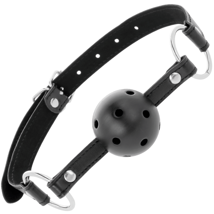 bâillon boule respirant noir Darkness 2