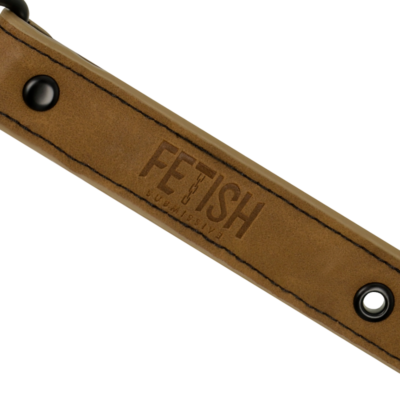 bâillon respirant en cuir végan Fetish Submissive 4