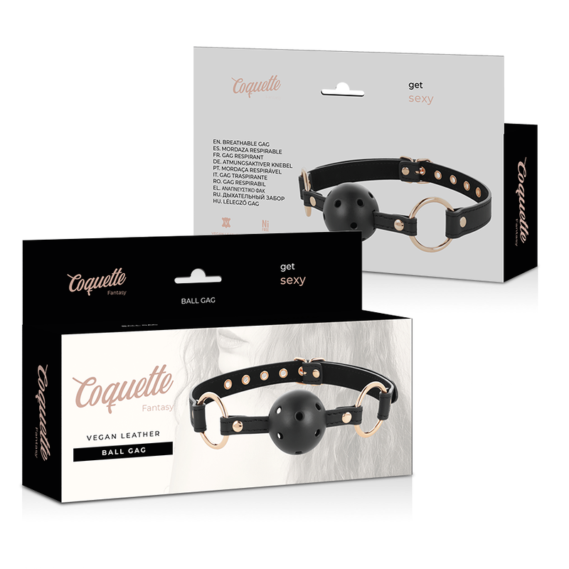 bâillon boule respirant fantaisie Coquette Chic Desire 6