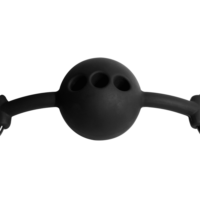 bâillon boule en silicone respirant Fetish Submissive 5