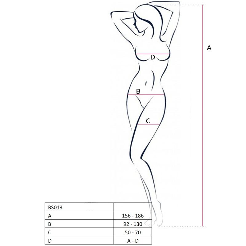bodystocking résille noir avec ouverture à lentrejambe Passion BS013 2
