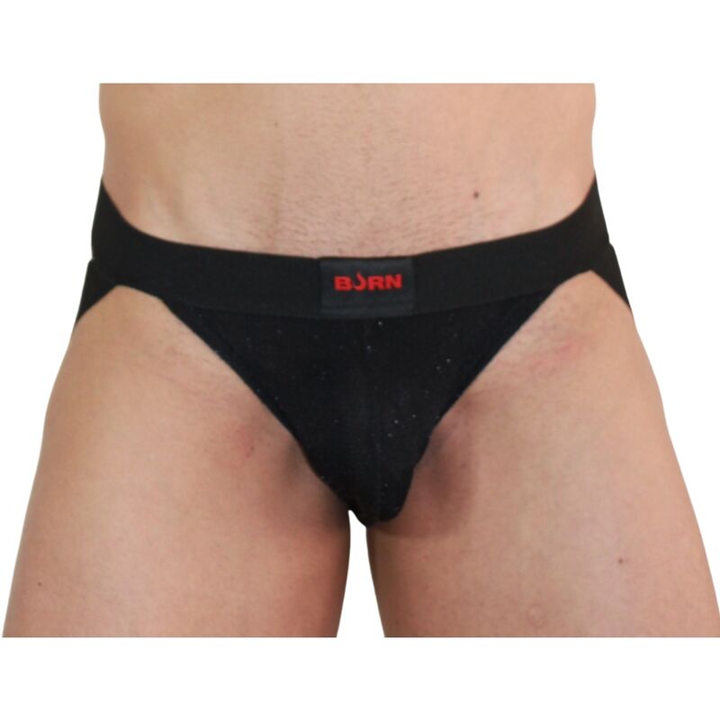 Jock noir brillant Burn 003, vue 2