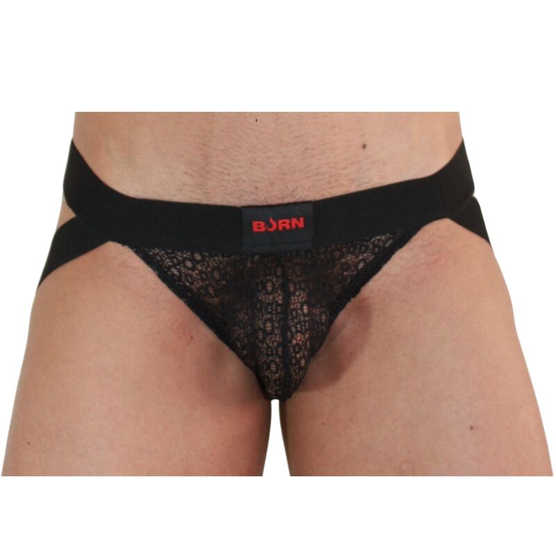 Jock lingerie noir Burn 005, vue 2