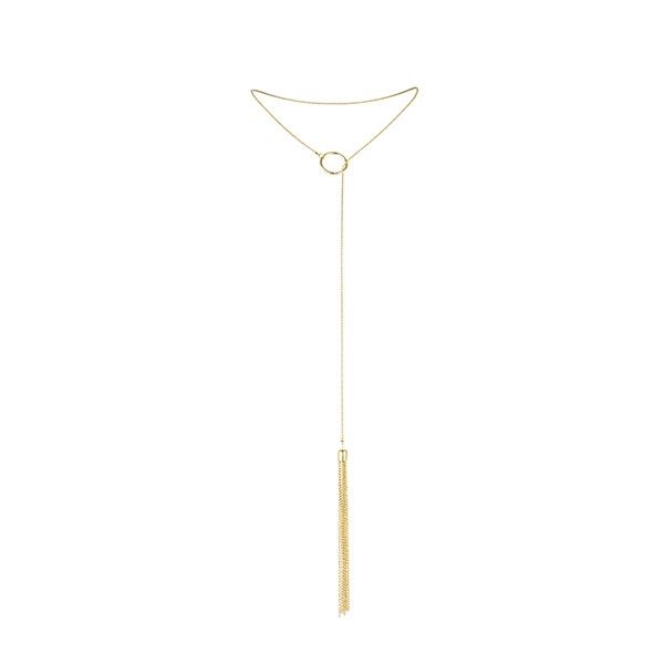 collier en métal à franges dorées Magnifique Bijoux Indiscrets 3
