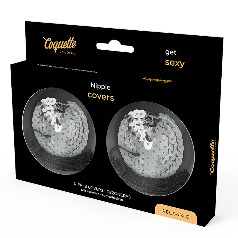 cache-tétons argentés Coquette Chic Desire 4