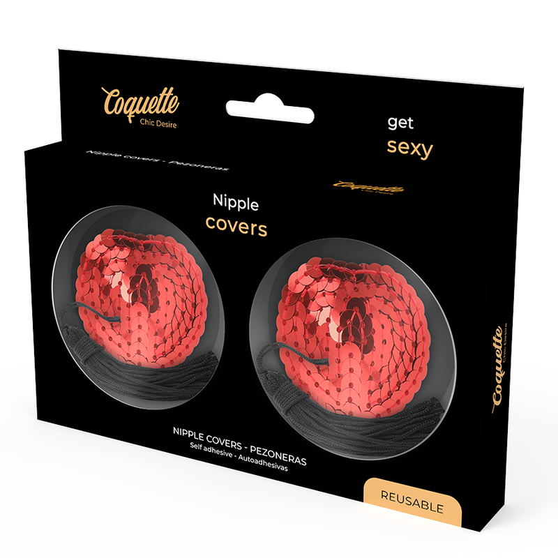 cache-tétons rouges Coquette Chic Desire 4