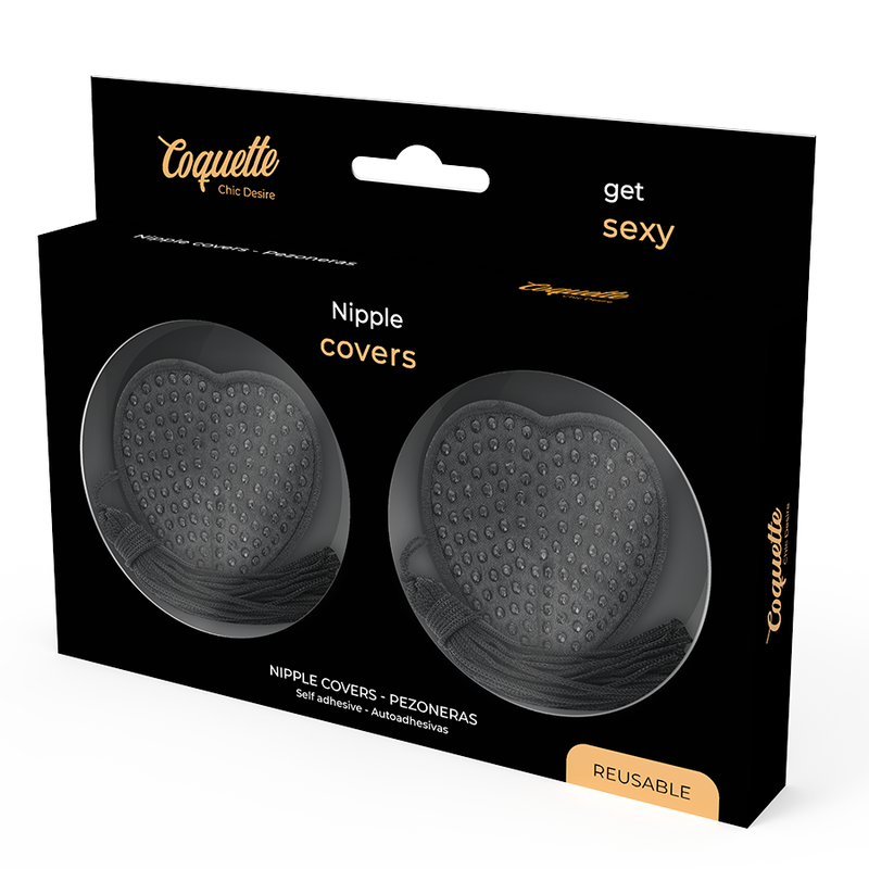 cache-tétons noirs Coquette Chic Desire 4