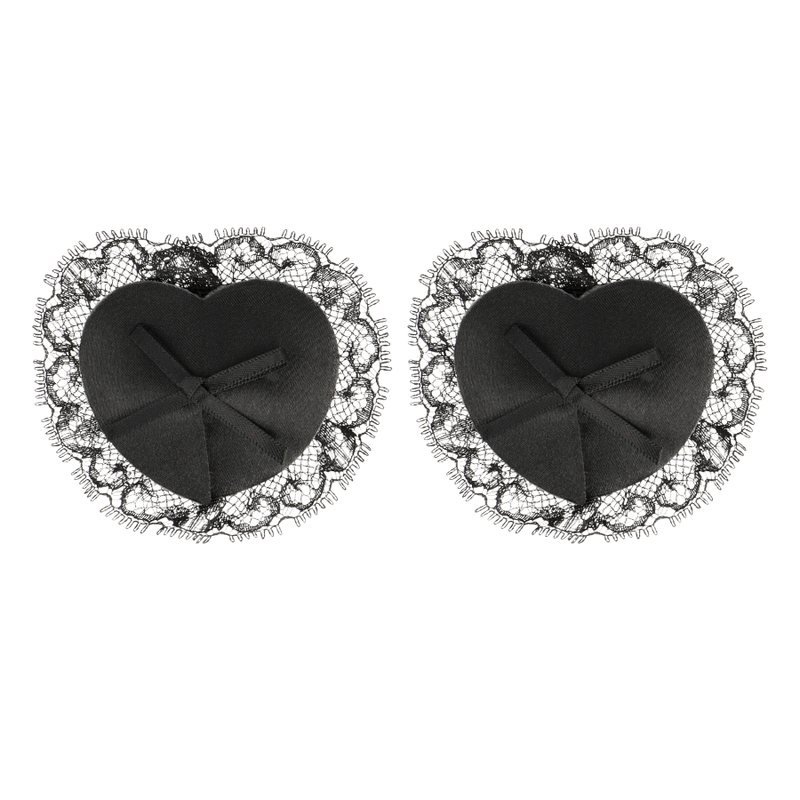cache-tétons en dentelle noire Coquette Chic Desire 3