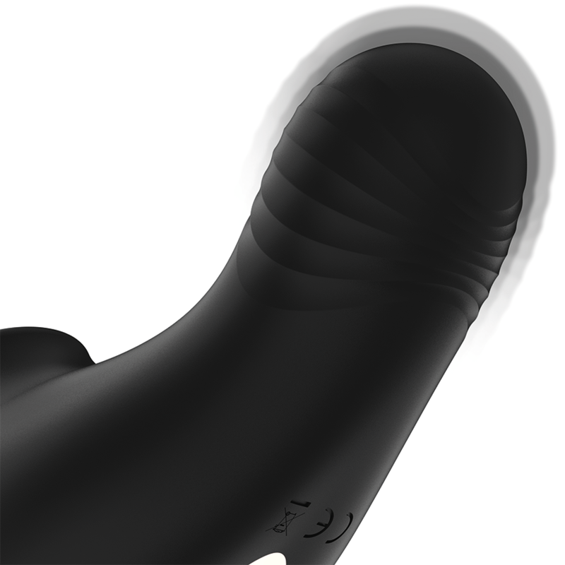 stimulateur clitoridien de poche 2 moteurs noir Rithual Shushu Pro 4