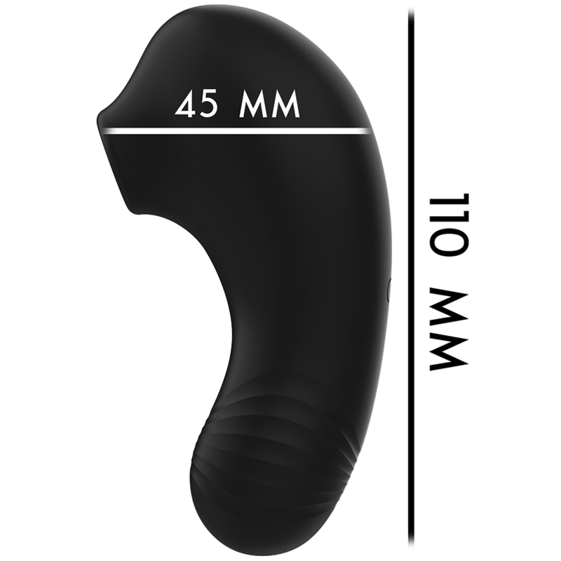 stimulateur clitoridien de poche 2 moteurs noir Rithual Shushu Pro 5