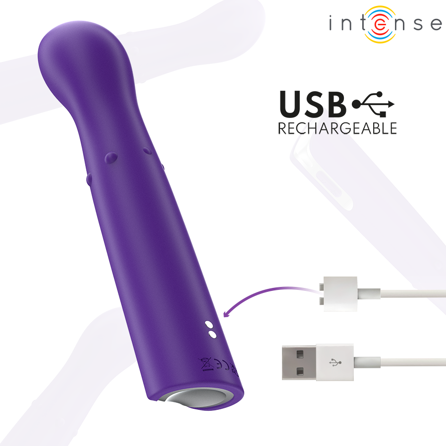 vibromasseur point G à billes va-et-vient tête oscillante Intense Helena 13,5 cm 8