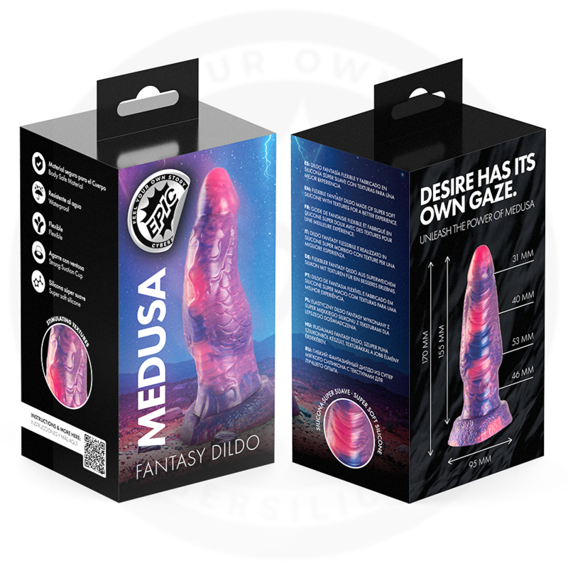 gode en silicone Epic Medusa 10
