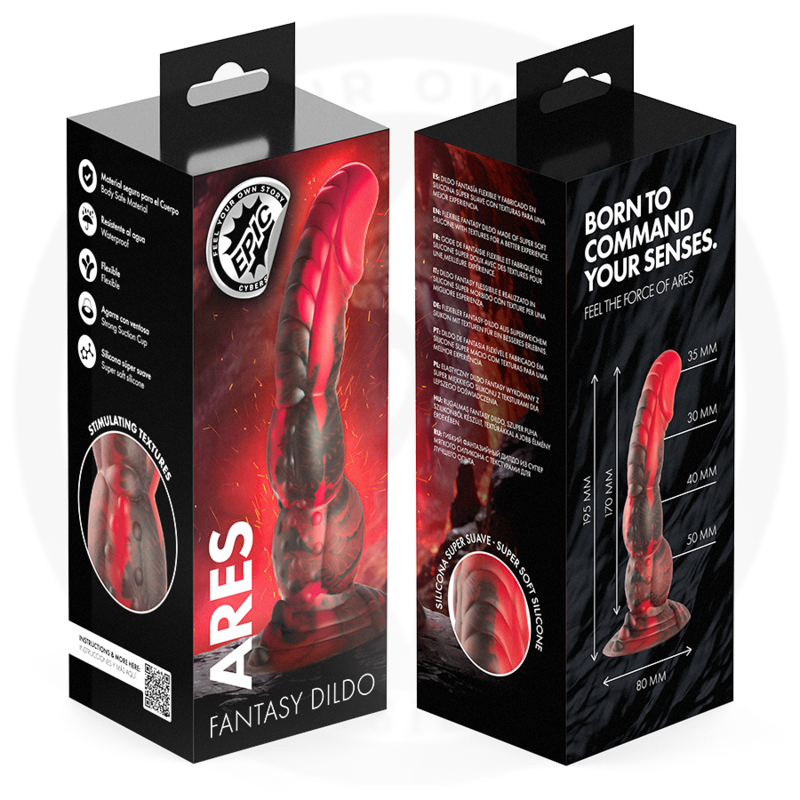 gode en silicone Epic Ares 10