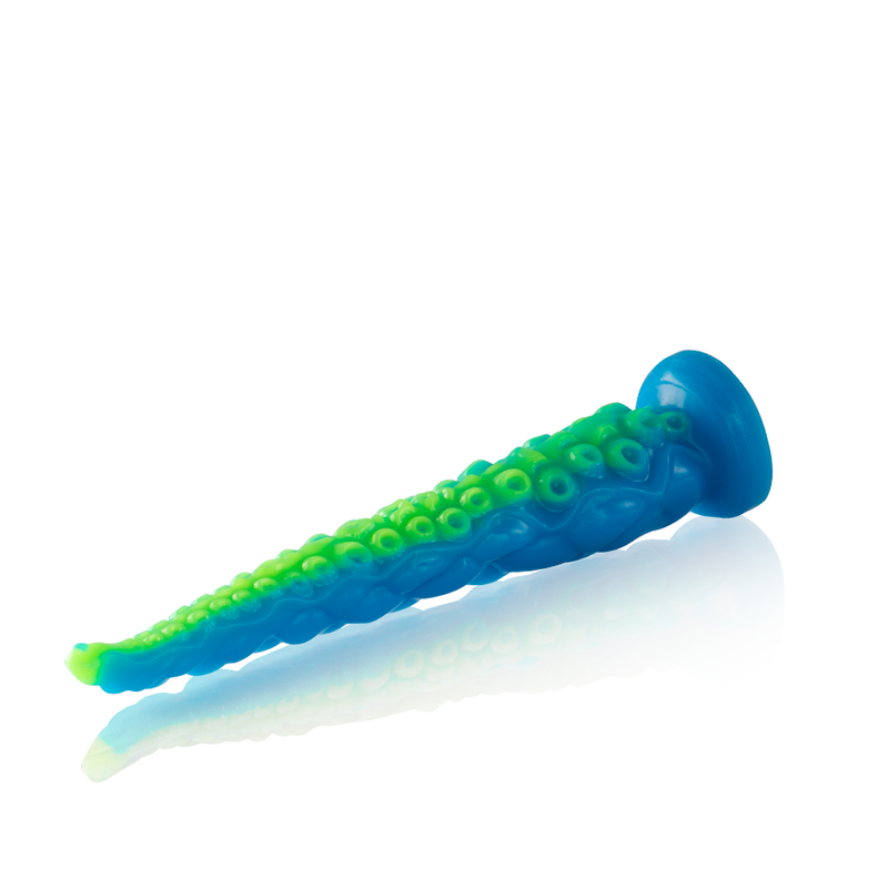 gode à tentacules fines fluorescentes petite taille Epic Scylla 7