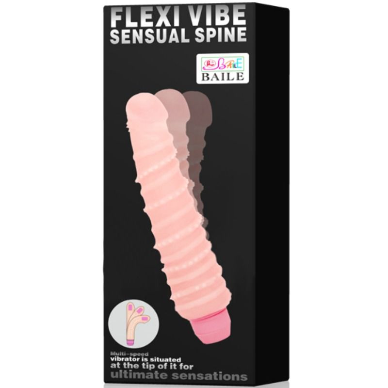 vibromasseur spirale flexible 19,5 cm Baile Flexi Vibe 8