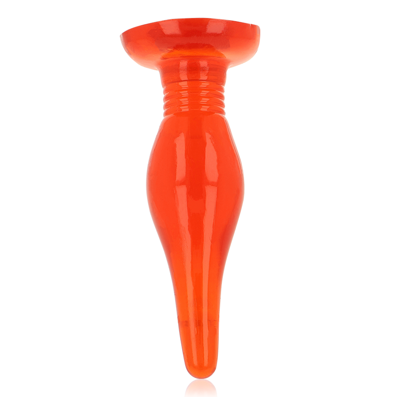 plug anal conique à ventouse rouge Soft Touch 14,2 cm Baile 4