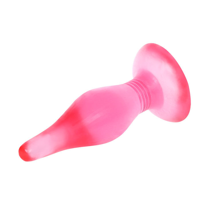 plug anal conique à ventouse lilas Soft Touch 14,2 cm Baile 3