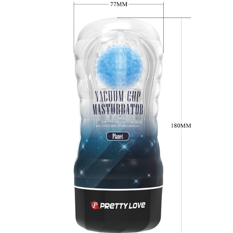 masturbateur tasse à bille roulante bleu Planet Pretty Love 4