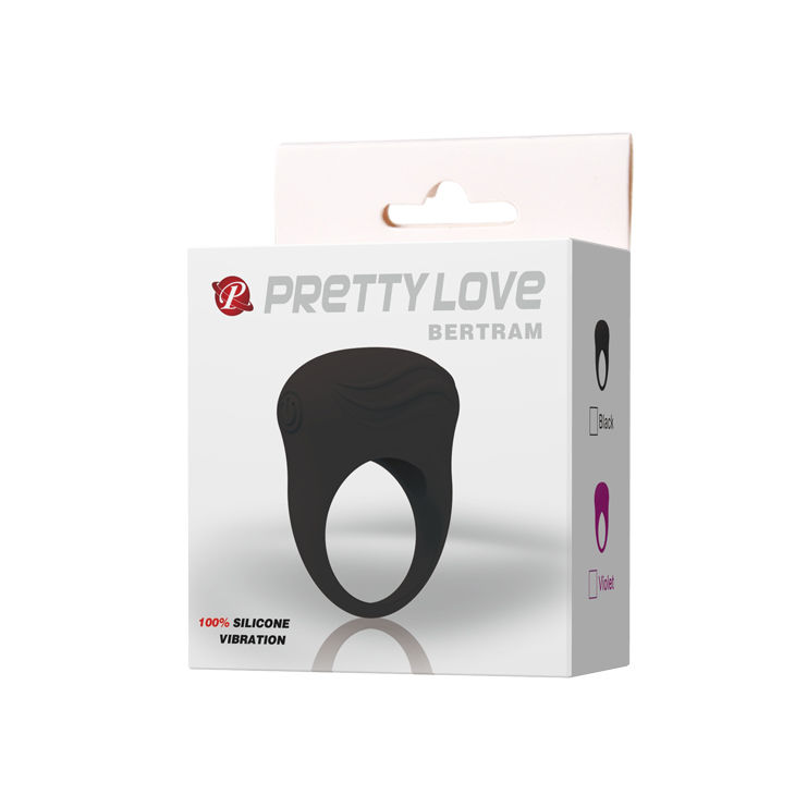 anneau pénien vibrant noir Bertram Pretty Love 8