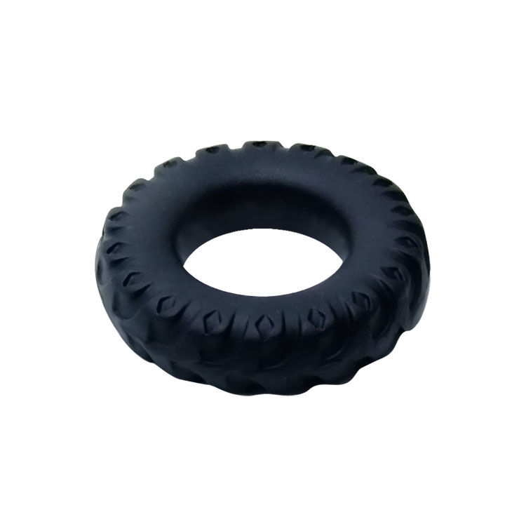 anneau pénien en silicone noir et vert Titan 2 cm Baile 3