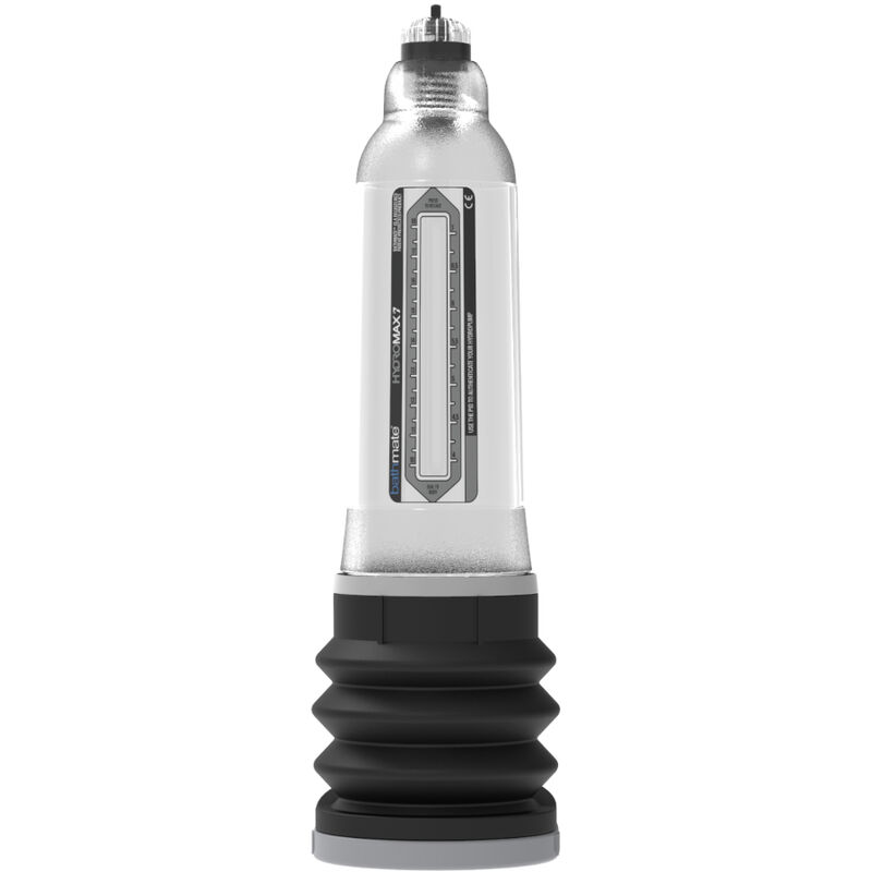 pompe à pénis hydraulique transparente Hydromax 7 Bathmate 2