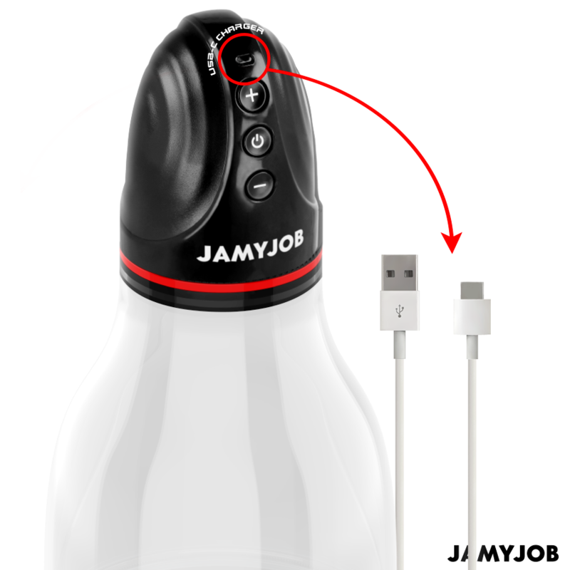 pompe à testicules automatique 3 niveaux daspiration gris Xpand Lite Jamyjob 4