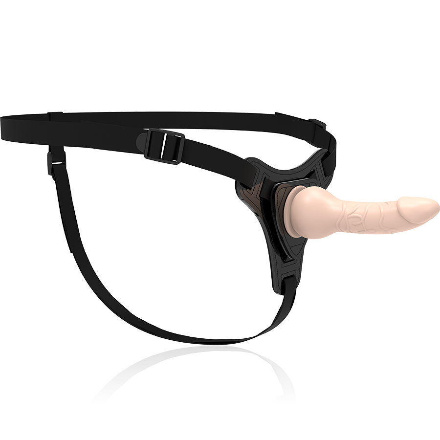 harnais gode en silicone chair réaliste 16 cm Fetish Submissive Harness 4
