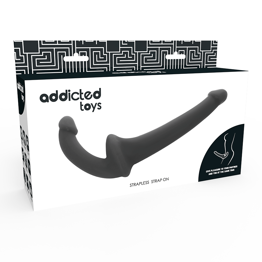 gode sans harnais noir point G Addicted Toys 5