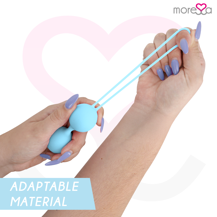 boule de Kegel en silicone turquoise 85 g Osian Trois Moressa 3