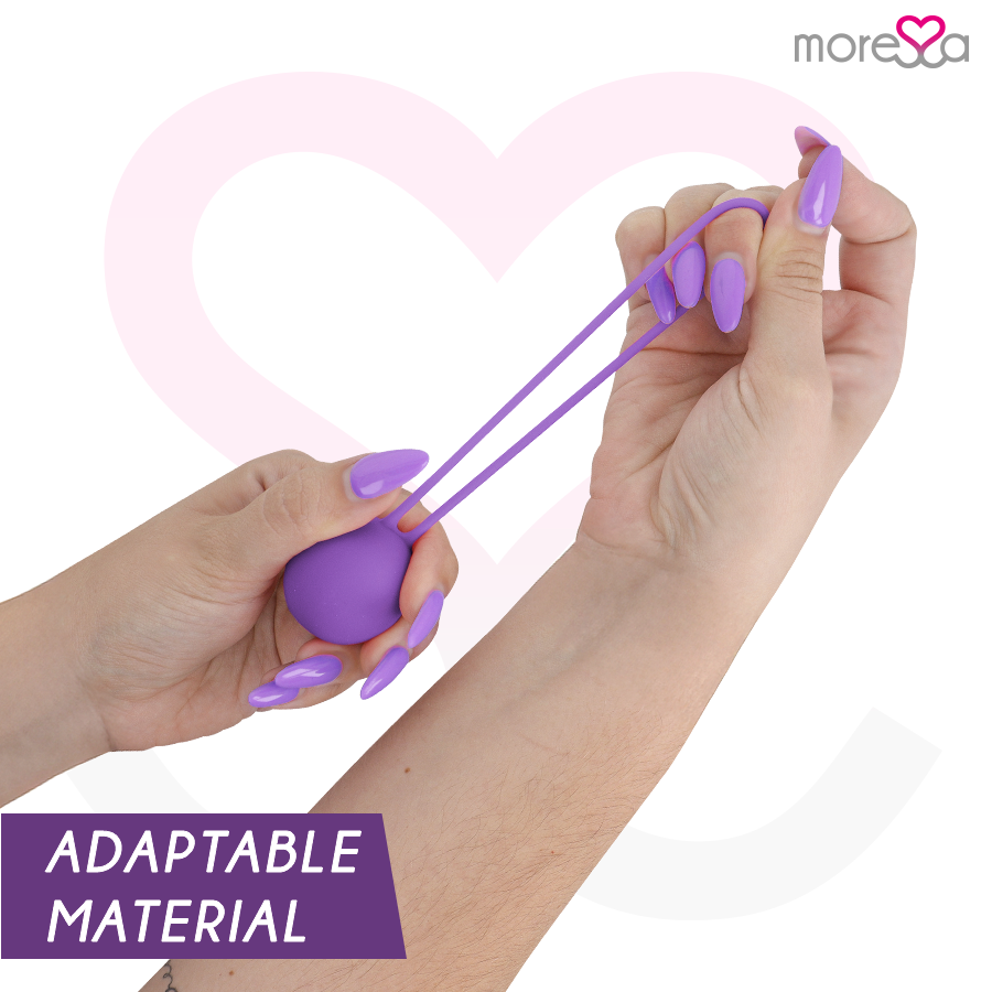 boule de Kegel en silicone lilas 51 g Osian One Moressa 3