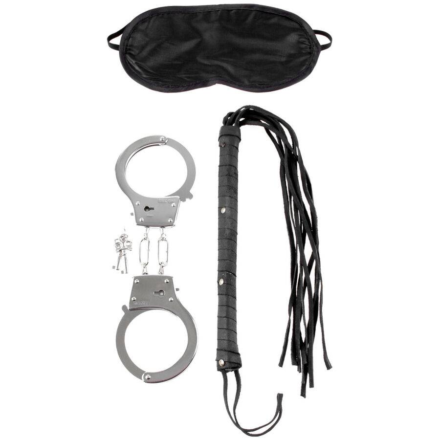 kit bondage fouet menottes et masque en satin Lovers Fantasy Fetish Fantasy Series 3