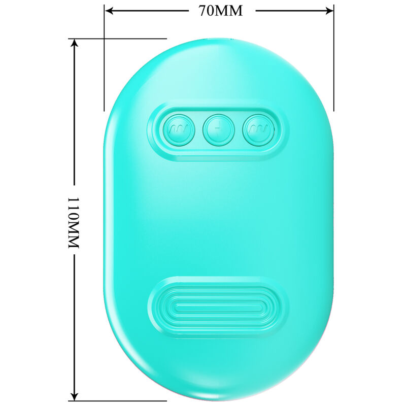 pinces à tétons vibrantes électrostimulation rechargeables bleu boîte surprise Pretty Love 5